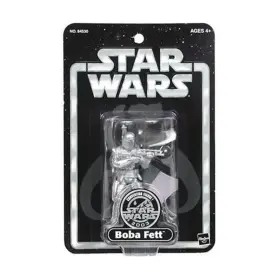 Star Wars 896400000401 Boba Fett Silver Figure With Case Amt Slave 1 Model Kit - Lot