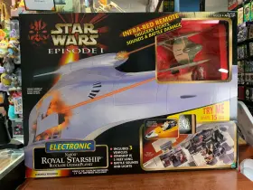 99264767 Star Wars Naboo Royal Starship Vintage Episode 1 Hasbro Sealed
