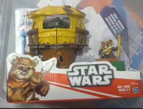 B3230 Star Wars B3233/b3230 New Galactic Heroes Endor Adventure With Wicket Action Figure