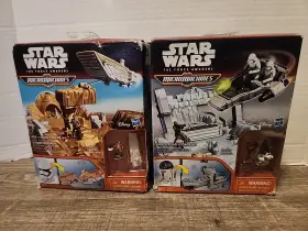 B3511as00 Star Wars Pair Of The Force Awakens Micro Machines Stormtrooper R2 D2 Playsets