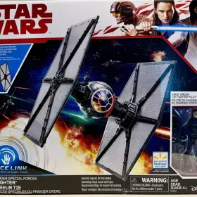 C3224 Star Wars Force Link First Order Tie Fighter Playset With Pilot Figure