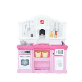 B07blv6696 Step2 Fun Friends Kids Kitchen Playset Lights And Sounds 25-pc Accessories Pink