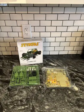Afk53m Stikfas G2 Alpha Male With Dune Buggy - Action Figure New In Open Box