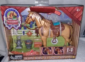 Sunny Days 021105052558 Blue Ribbon Champion Quarter Horse Deluxe Playset New