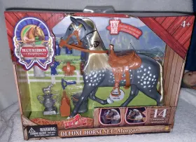 Sunny Days 021105052565 Blue Ribbon Champion Morgan Horse Deluxe Playset New