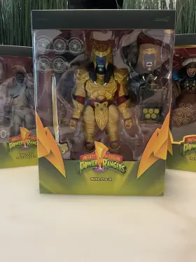 Super 7 Toys Inch Figuers 840049813007 Power Rangers Ultimates Goldar/rita/ Putty Bundle Sealed Brand New