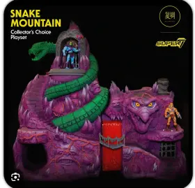 45678 Super7 Super 7 Masters Of The Universe Classics Snake Mountain Playset