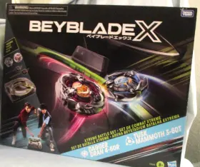 Hsbf9588 Takara Tomy Beybladex Xtreme Battle Set Arena Dragger Dran And Tuck Mammoth