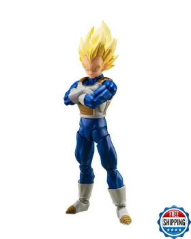 B0ft2cc5jg Tamashii Nations Dbz Super Saiyan Vegeta Dangerous Pride S.h.figuarts Action Figure - New