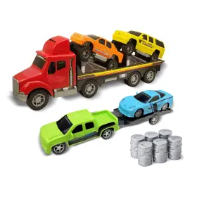 84777 Tc Kid Connection Deluxe Truck Play Vehicles 11 Pieces Toddler Toys