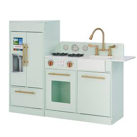 Teamson Kids B07z3lfz9j Little Chef Charlotte Play Kitchen Wooden Playset For