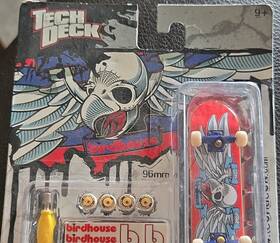 Tech Deck 13600/rrr-gml-bc-r2 0 Birdhouse 96mm Fingerboard Playset Sticker Sheet 4 Wheels Tool