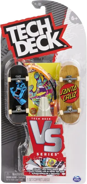 20132881 Tech Deck Vs Series Santa Cruz Skateboards Fingerboard Obstacle And Challenge
