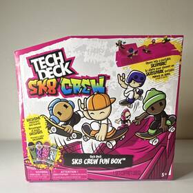 Tech Deck 20152864 Sk8 Crew Fun Box Pink Skatepark Playset Boxed Ages 5 1pc