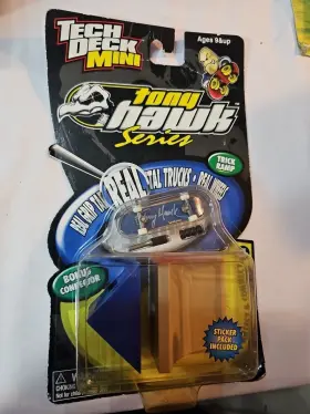 9053 Tech Deck 648465090633 Rare 1999 Tony Hawk Signature Board Series With Trick Ramp Nib