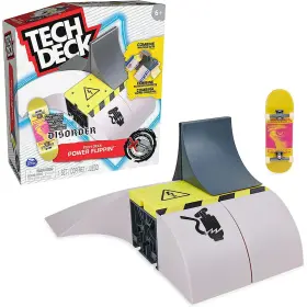 Tech Deck 778988462188 Power Flippinft X-connect Park Creator With Disorder Skateboard