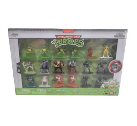 87892703 Teenage Mutant Ninja Turtles Jada Nano Metalfigs Toys Action Figures 18-pack