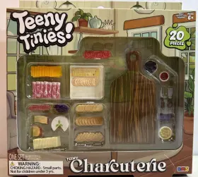 Teeny Tinies 840287998665 Charcuterie 20pc Mini Food Playset Dollhouse New