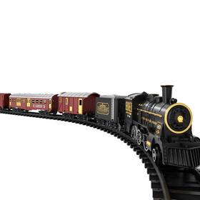 Temi B0bd8fxwzd Train Set For Kids 3-12 Years Electric Classical Steam Engine Locomotive