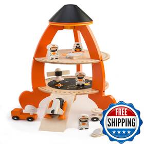 Tender Leaf Toys B078ybbm72 - Cosmic Rocket Set 11 Pcs Wooden And Outer Space