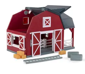 B00tyo4kvs Terra By Battat Wooden Animal Barn Toy Set - 20 Pcs Farm Animals And Play Fence 3