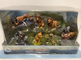 The Disney Store 461071403242 Lion King Deluxe Figure Set Playset Cake Topper Pvc Simba New