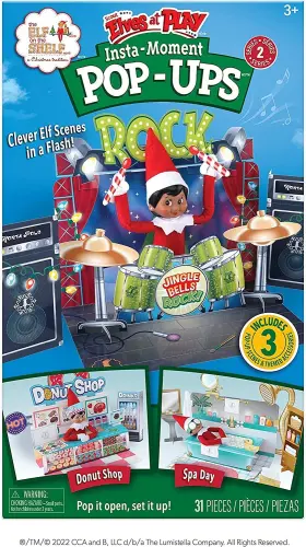 B0csg9kqrv The Elf On Shelf Frost Pips Mini Blooms Baby Boy With Brown Eyes - Inclu