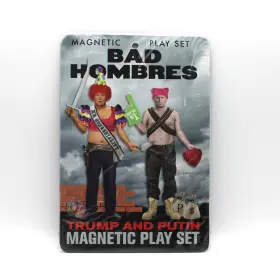 The Unemployed Philosphers Guld 814229009054 Philosophers Guild Trump And Putin Bad Hombres Magnetic Play Set