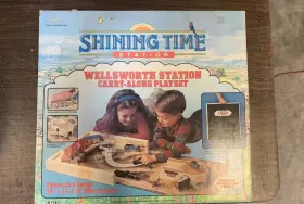 Thomas 036881040613 Vtg 1993 Shining Time Station Wellsworth Carry Along Playset With Original Box