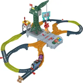 B0bn4v1zvc Thomas & Friends And Motorized Train Set Talking Cranky Delivery