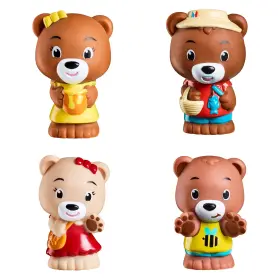 1603 Timber Tots Browny Family - 4 Bear Figurines 1.75-2 Inch Nature Playset