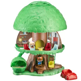 Timber Tots 840060216009 Magic Tree House - 16pc Playset Pop-up Rooms Figures Car