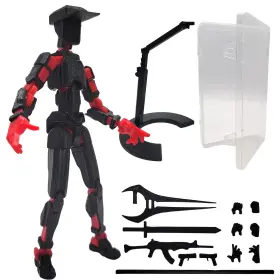 B0cwpqd4wd Tiradores T13 Action Figure Assembled 3d Printed Dummy 13 With Stand And Acc