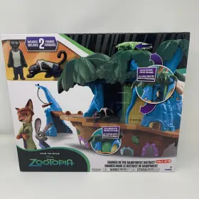 L70905 Tomy Disney Zootopia Rainforest District Playset 2 Figures Target Exclusive Rare