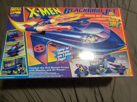 Toy Biz 49400 X-men Blackbird Jet Playset Vintage 1994 Boxed Dual Missiles Command