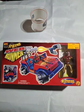 49717 Toy Biz Marvel Spider-man Web Runner Vehicle Playset With 5 Inch Figure Mpn