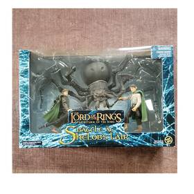 Toy Biz 81650 Lord Of The Rings Return King Shelob Samwise Frodo Playset 2005