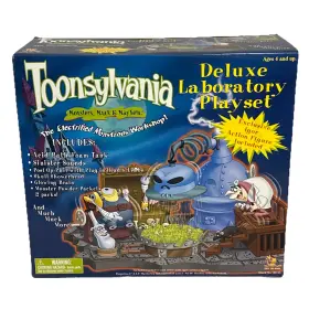 36135 Toy Island Toonsylvania Deluxe Laboratory Playset Frankenstein Vintage 1998 New Mib Igor