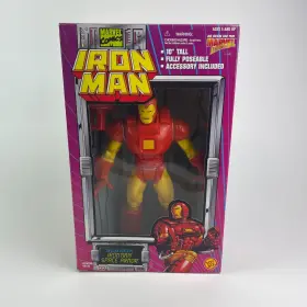 Toybiz 035112481263 Toy Biz Deluxe Edition Iron Man Space Armor Marvel Action Figure
