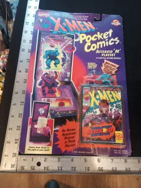 Toybiz 035112492023 1994 Toy Biz Marvel Pocket Comics X-men Playset -vintage