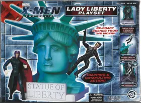 46647 Toybiz Newtoy Biz/ Marvel X-men The Movie Lady Liberty Playset No Figures
