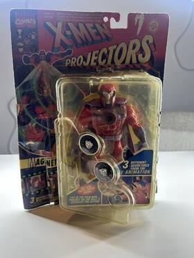 Toybiz 49110 X-men Magneto Projectors Action Figure Playset With Film Disks 1994