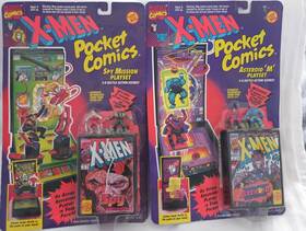 Toybiz 49200 X-men Pocket Comics Playset Spy Mission And Asteroid M 1994 Collectors Ed