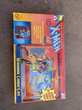 4971 Toybiz X-men Wolverine Danger Room Combat Cave Playset Vintage Unopened