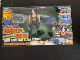 Toybiz 77448s Wcw Sting Battle Arm Playset Spin And Slam Action Figure Accessory Set