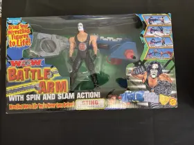 77448s Toybiz Wcw Sting Battle Arm Playset Spin And Slam Action Figure Accessory Set