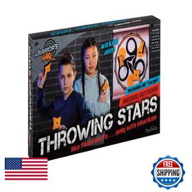Toysmith B07vjtgbt5 Warriors Mark Throwing Stars Game