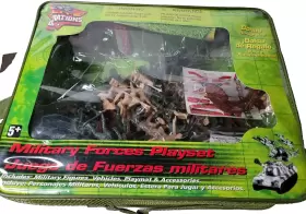 Toysrus 754046694609 Geoffrey Inc. Military Forces Playset Figures Playmat Toys R Us Vtg 2001