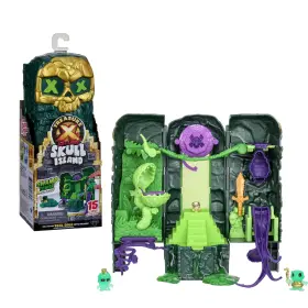 B0bqndftyb Treasure X Lost Lands Skull Island Swamp Tower Micro Playset - 15 Levels Adventu