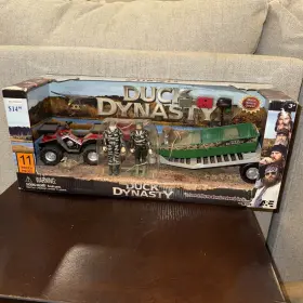 Tree House Kids 847732022920 New Duck Dynasty A&e Si And Phil Dog Boat Trailer 4 Wheeler